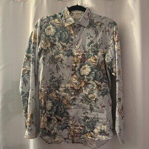 Etro Blue Floral Shirt (Men)
